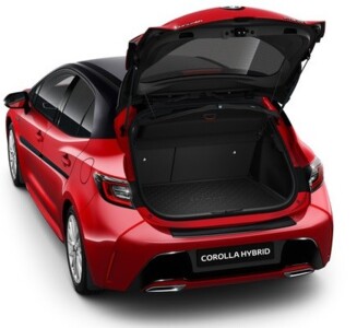 Wykładzina bagażnika - wysoka podłoga